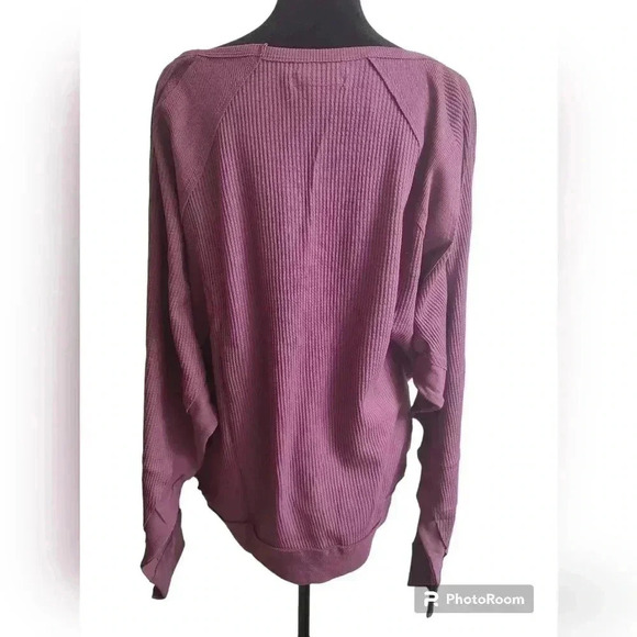 Free People Santa Clara Thermal Top Mulberry - Picture 5 of 7